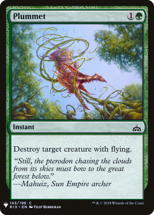 Plummet (LIST-RIX-143)