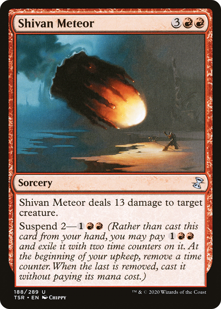 Shivan Meteor (TSR-188) (Foil)