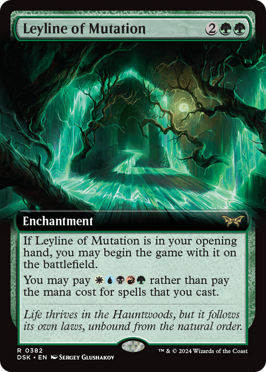 Leyline of Mutation (DSK-382) (Extended Art) (Foil)
