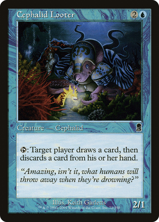 Cephalid Looter (ODY-072) (Foil)