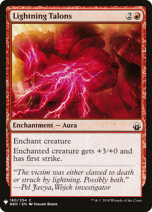 Lightning Talons (LIST-BBD-180)