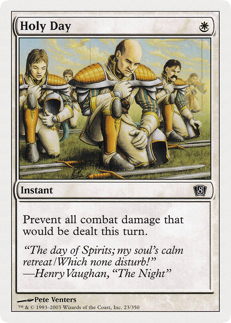 Holy Day (8ED-023) (Foil)