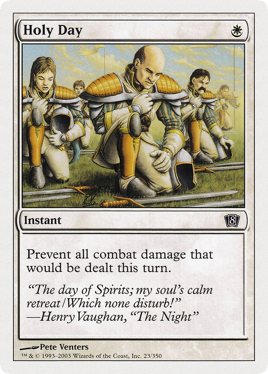 Holy Day (8ED-023★) (Foil)