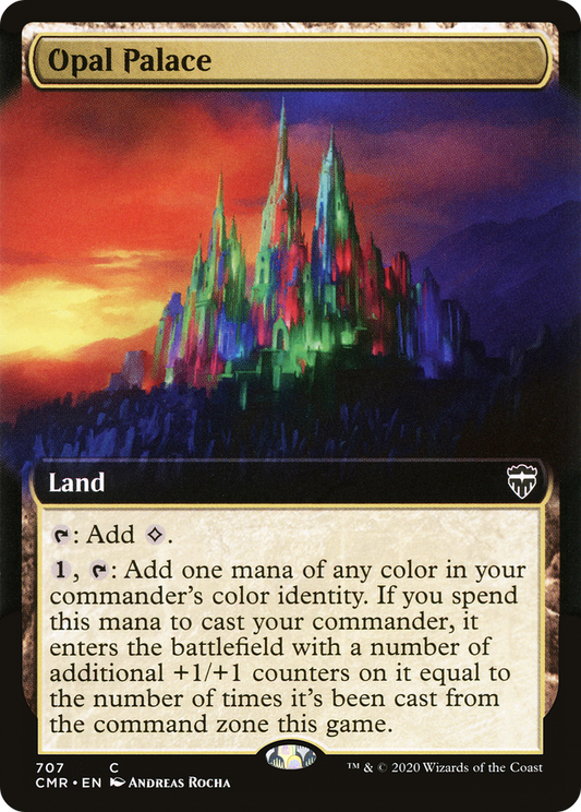 Opal Palace (CMR-707) (Extended Art) (Foil)