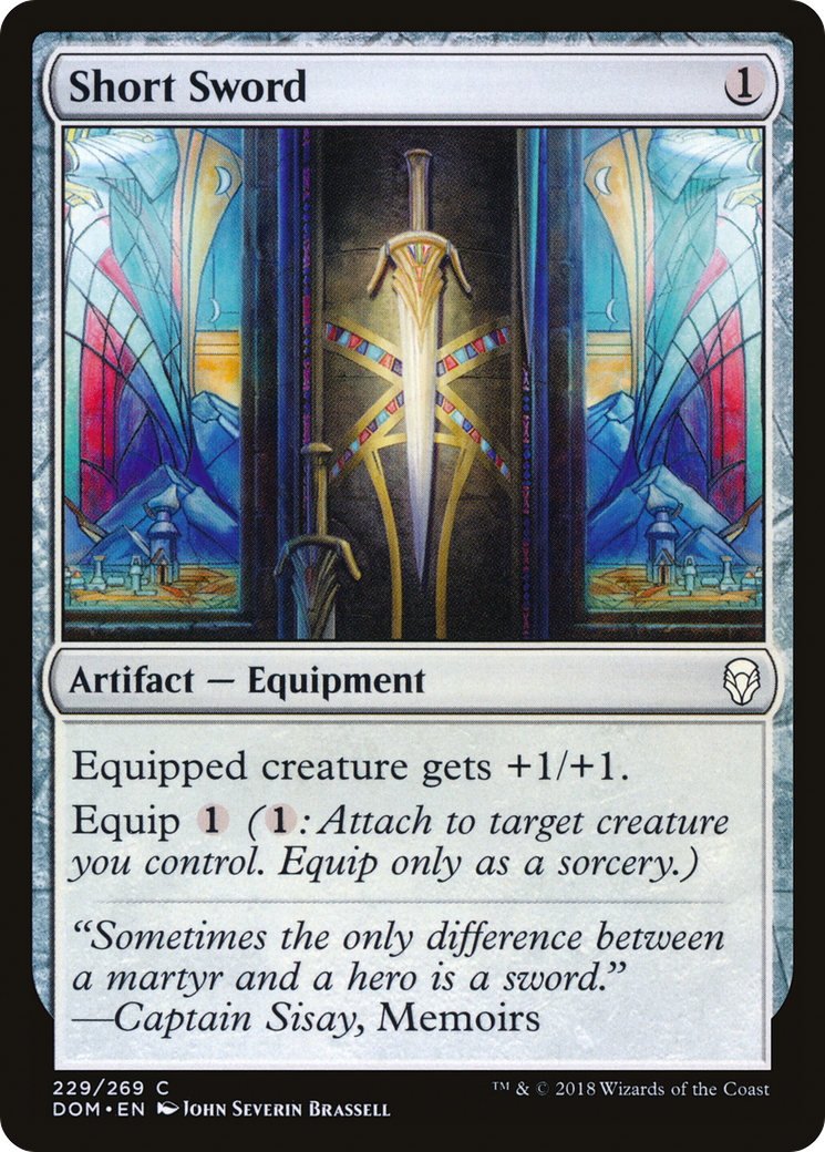 Short Sword (DOM-229) (Foil)