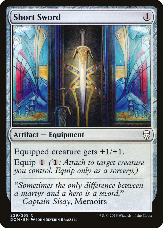 Short Sword (DOM-229) (Foil)