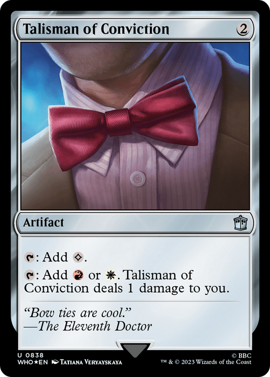 Talisman of Conviction (WHO-838) (Surge Foil)
