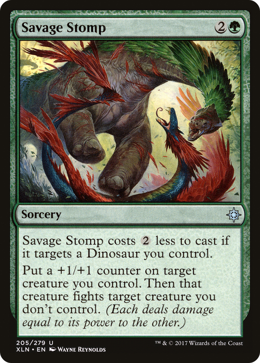 Savage Stomp (XLN-205) (Foil)