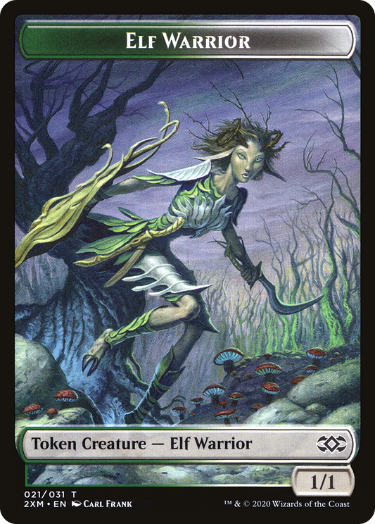 Elf Warrior Token (T2XM-021)