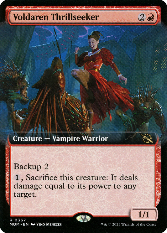Voldaren Thrillseeker (MOM-367) (Extended Art)