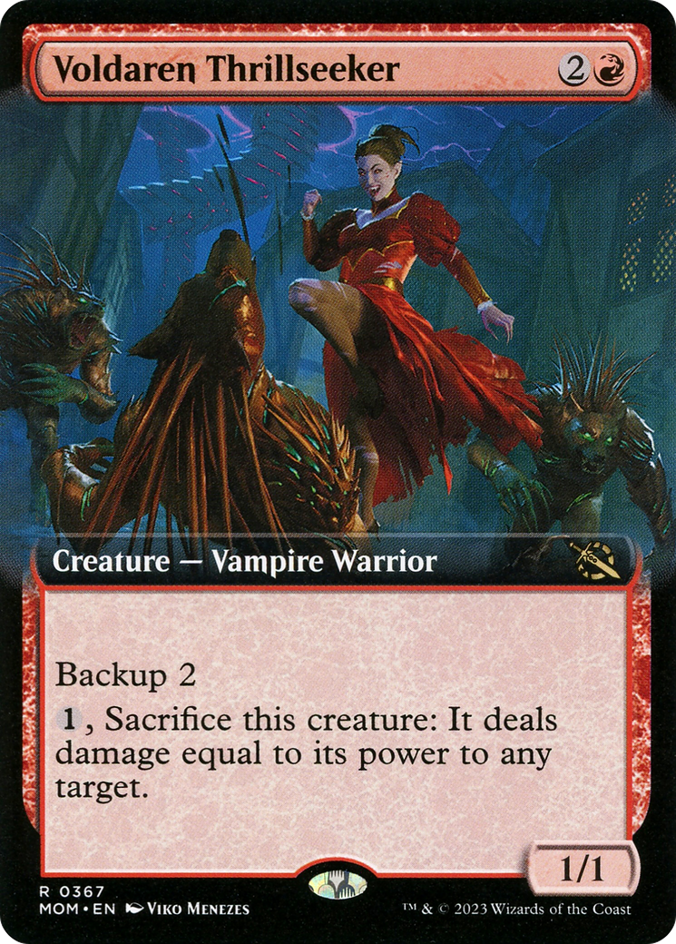Voldaren Thrillseeker (MOM-367) (Extended Art) (Foil)