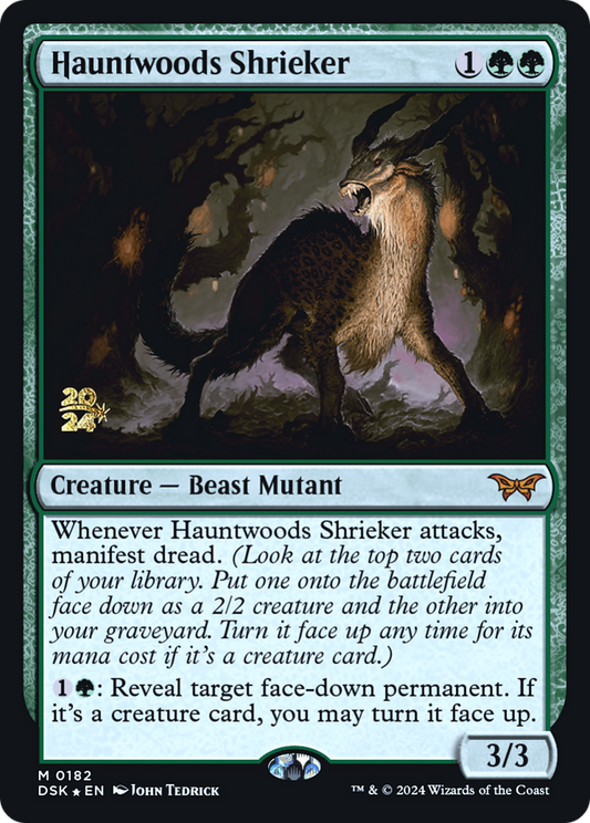 Hauntwoods Shrieker (PRE-182S) (Foil)