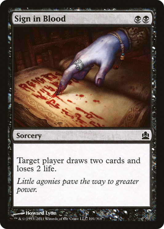 Sign in Blood (CMD-101)