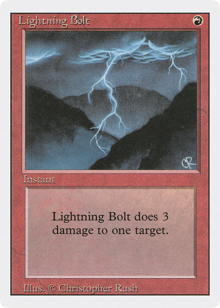 Lightning Bolt (3ED-162)