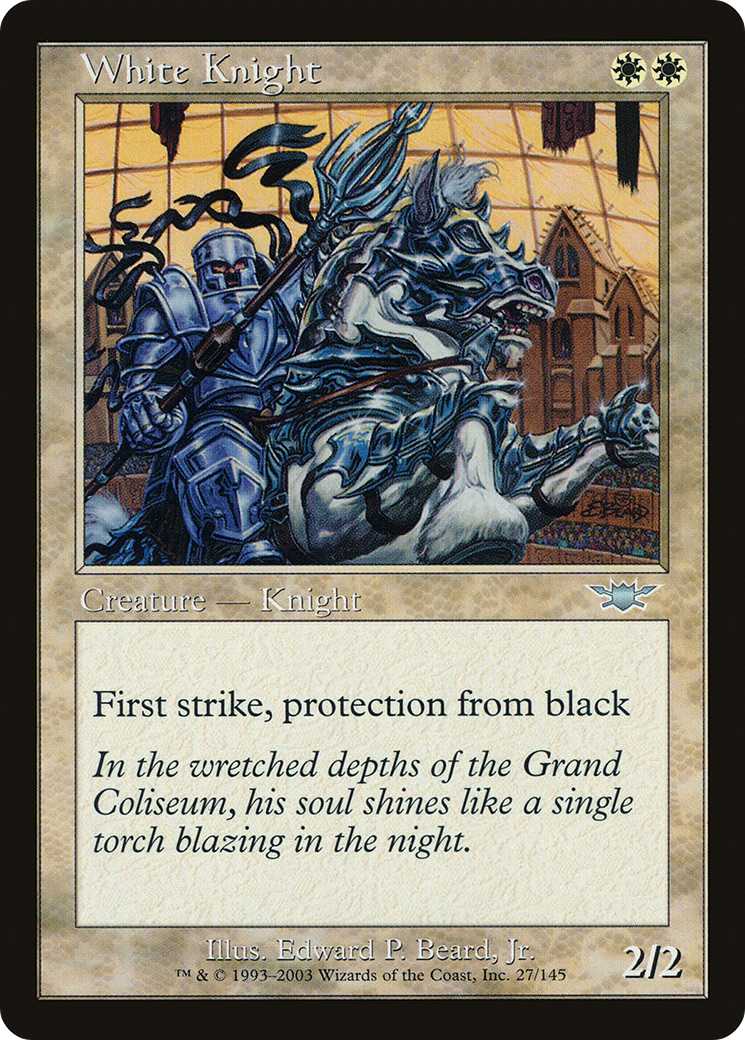 White Knight (LGN-027) (Foil)