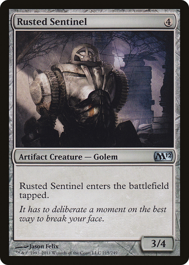 Rusted Sentinel (M12-215) (Foil)