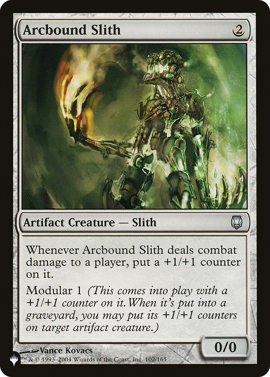 Arcbound Slith (LIST-DST-102)