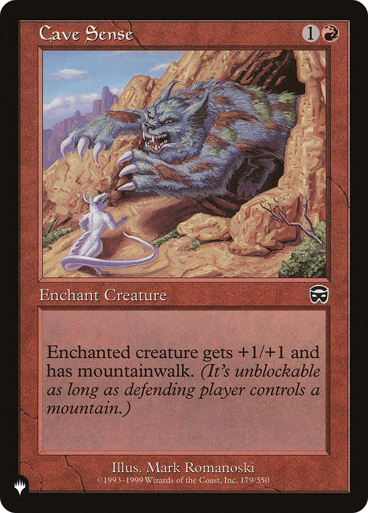 Cave Sense (LIST-MMQ-179)