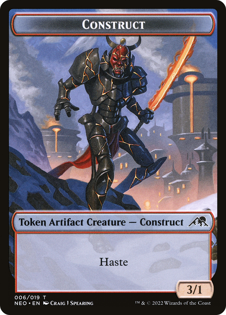Construct Token (NEO-006) (Foil)