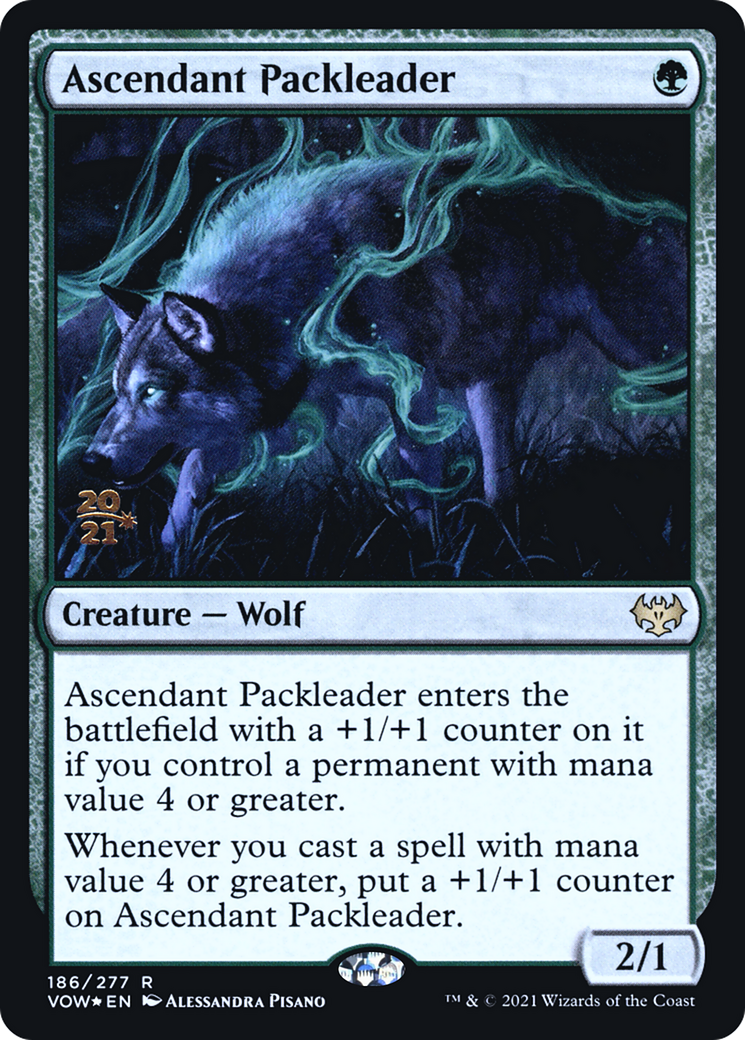 Ascendant Packleader (PRE-186S) (Foil)