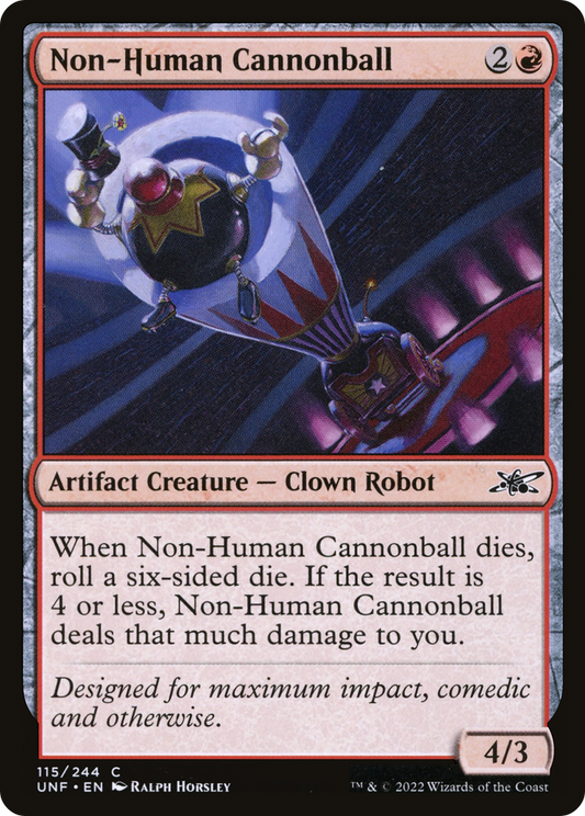 Non-Human Cannonball (UNF-115)
