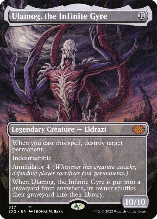 Ulamog, the Infinite Gyre (2X2-337) (Borderless) (Foil)