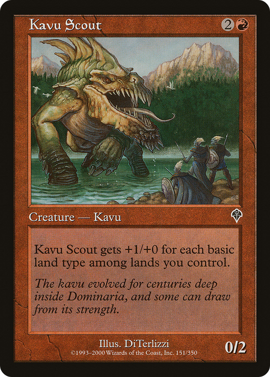 Kavu Scout (INV-151) (Foil)