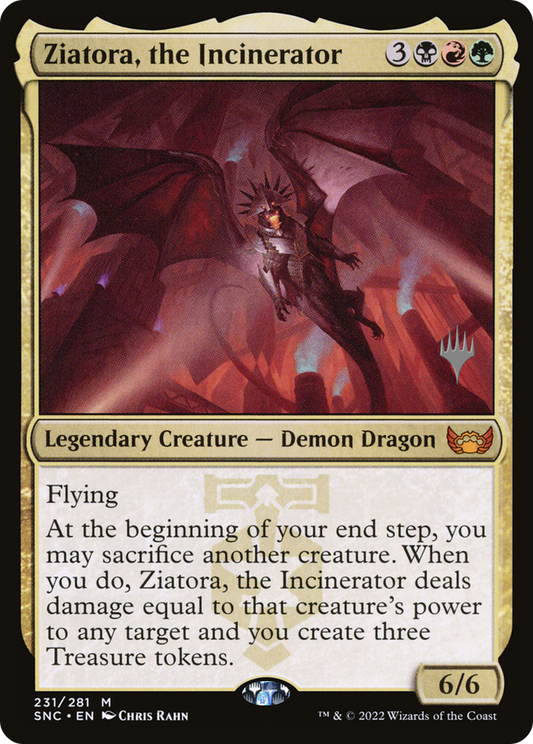 Ziatora, the Incinerator (PPSNC-231P) (Foil)