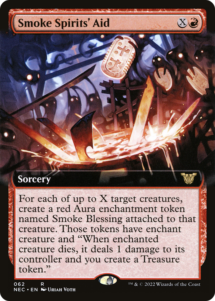Smoke Spirits' Aid (NEC-062) (Extended Art)