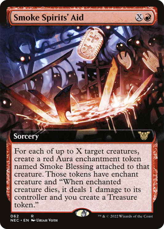 Smoke Spirits' Aid (NEC-062) (Extended Art)