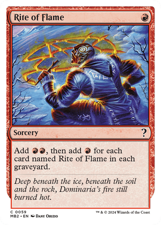 Rite of Flame (MB2-059)