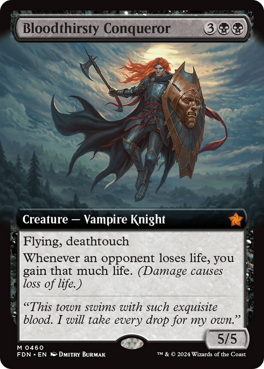 Bloodthirsty Conqueror (FDN-460) (Extended Art)