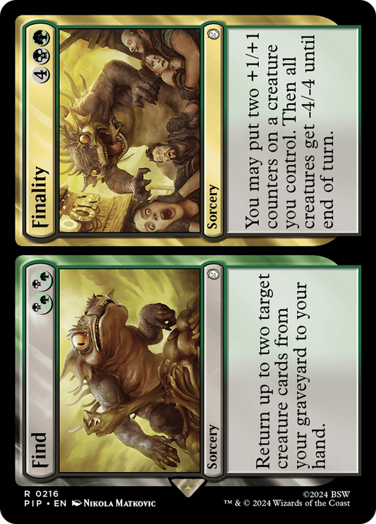 Find // Finality (PIP-216) (Foil)