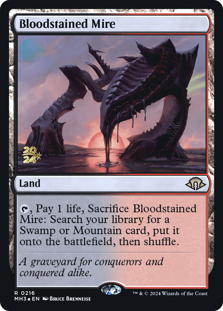 Bloodstained Mire (PRE-216S) (Foil)