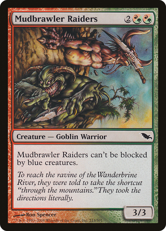 Mudbrawler Raiders (SHM-213) (Foil)