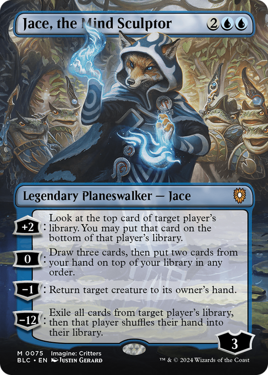 Jace, the Mind Sculptor (BLC-075) (Borderless)