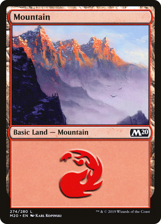 Mountain (M20-274) (Foil)
