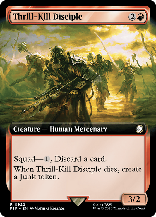 Thrill-Kill Disciple (PIP-922) (Extended Art) (Surge Foil)