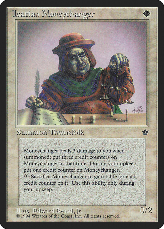 Icatian Moneychanger (FEM-10B)