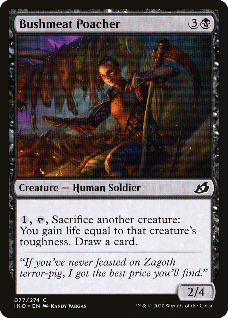 Bushmeat Poacher (IKO-077)