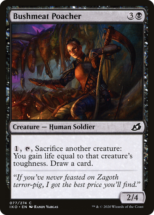 Bushmeat Poacher (IKO-077)