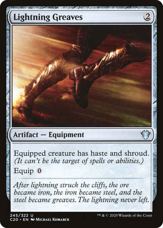 Lightning Greaves (C20-245)