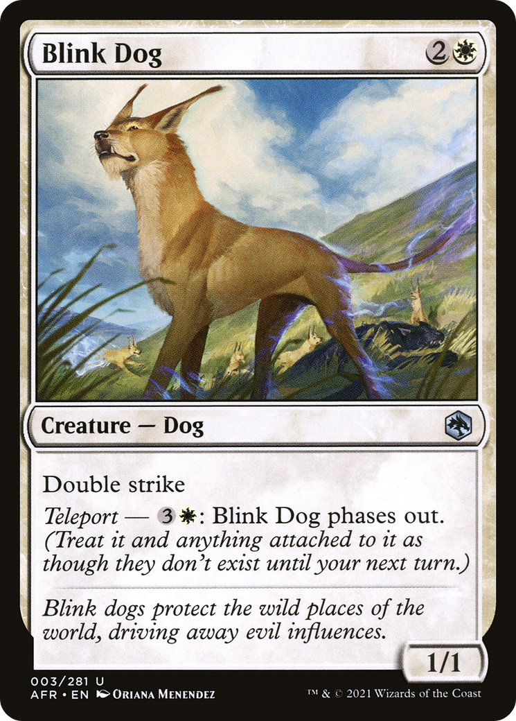 Blink Dog (AFR-003) (Foil)