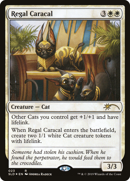 Regal Caracal (SLD-023) (Foil)