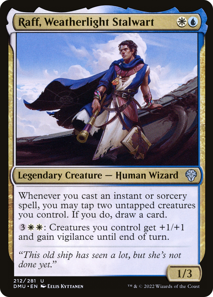 Raff, Weatherlight Stalwart (DMU-212) (Foil)