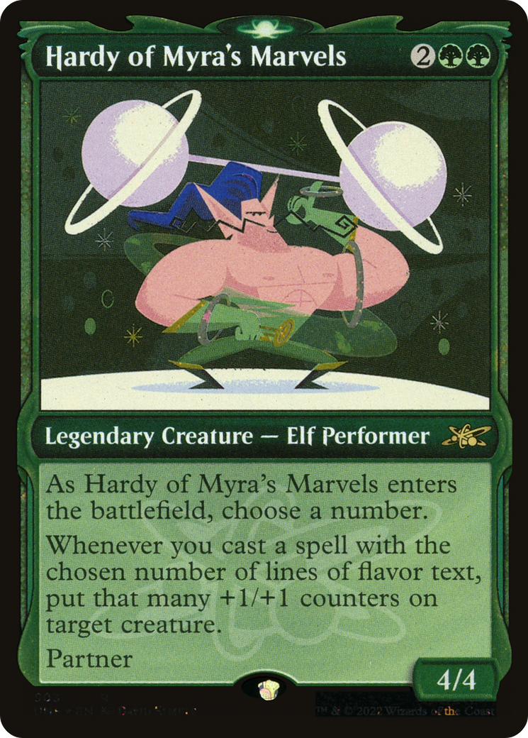 Hardy of Myra's Marvels (UNF-503) (Showcase) (Galaxy Foil)