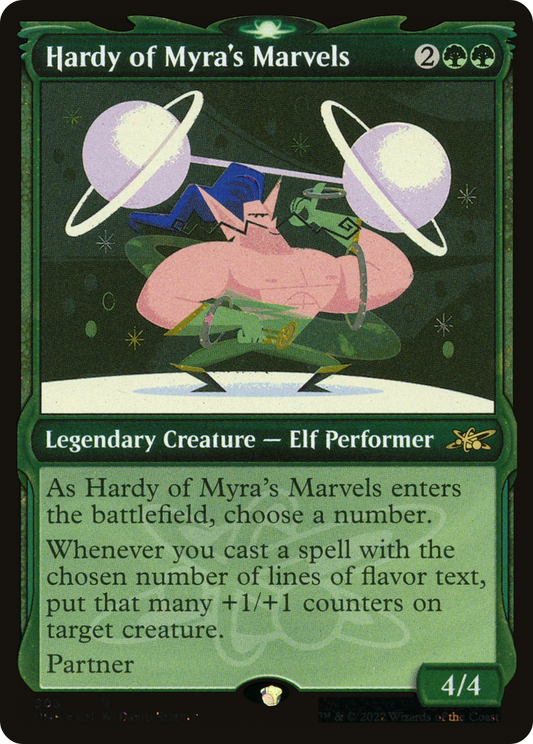 Hardy of Myra's Marvels (UNF-503) (Showcase) (Galaxy Foil)