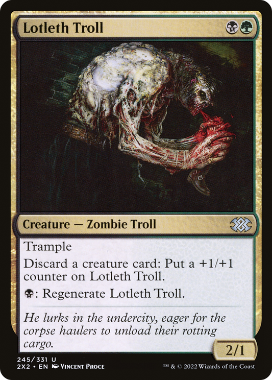 Lotleth Troll (2X2-245) (Foil)