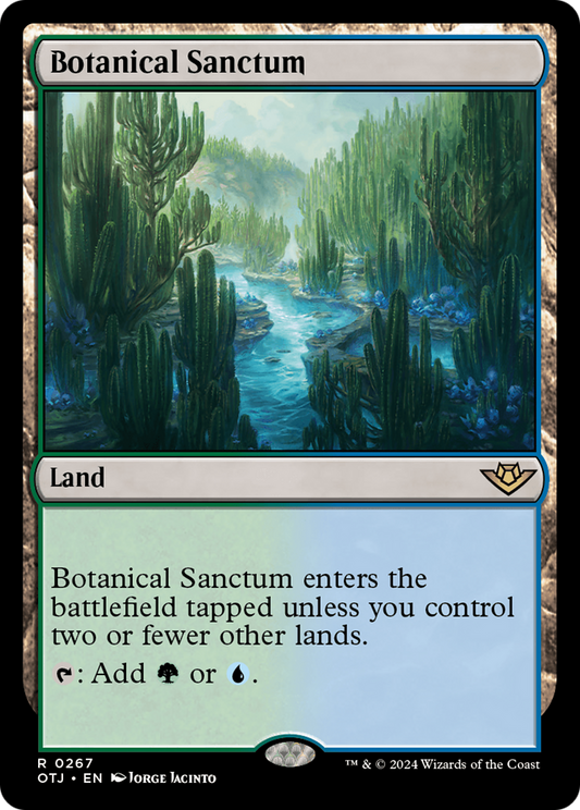 Botanical Sanctum (OTJ-267) (Foil)