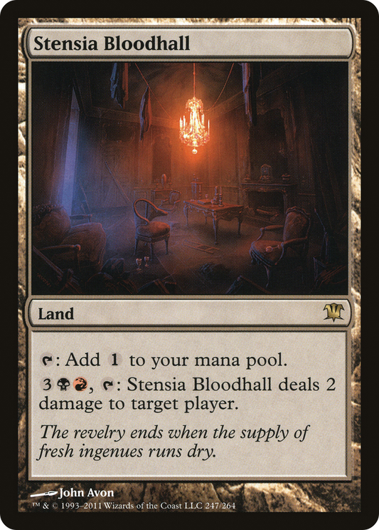 Stensia Bloodhall (ISD-247) (Foil)